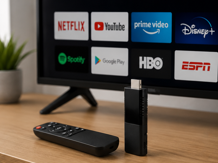 Dispositivo Smart TV inteligente