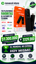 Convierte cualquier televisor con HDMI en un Smart TV en cuestión de minutos.