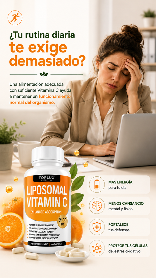 Potencia tus Defensas con Vitamina C Liposomal